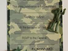 70 Visiting Camouflage Party Invitation Template With Stunning Design with Camouflage Party Invitation Template