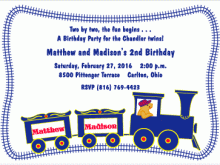 71 Blank Birthday Invitation Template Train Now for Birthday Invitation Template Train