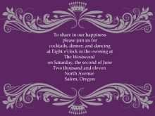71 Creating Lavender Wedding Invitation Blank Template Layouts for Lavender Wedding Invitation Blank Template