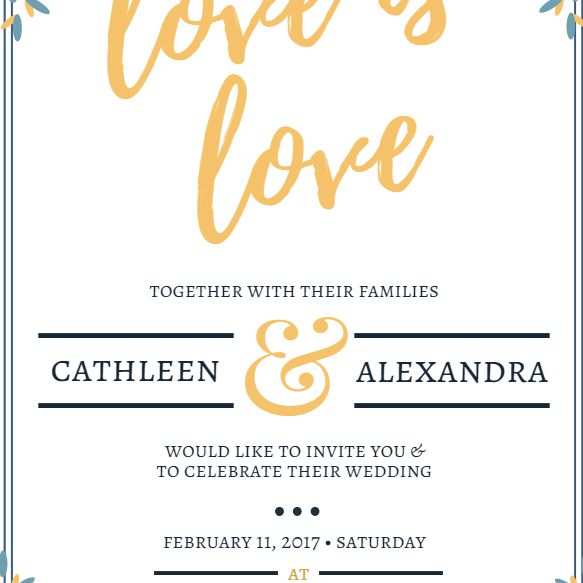 71 Customize Our Free Sample Wedding Invitation Template With Stunning Design for Sample Wedding Invitation Template