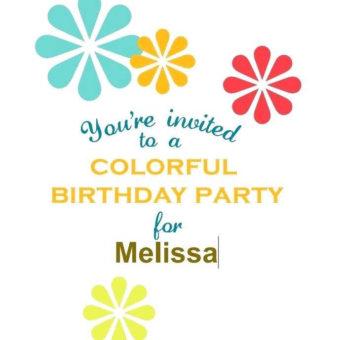 71 Free Birthday Invitation Video Templates Free Download Formating For 