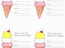 71 Online Ice Cream Party Invitation Template Free Download by Ice Cream Party Invitation Template Free