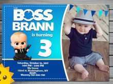 71 Printable Boss Baby Birthday Invitation Template Maker by Boss Baby Birthday Invitation Template