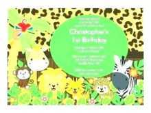 71 Printable Zoo Party Invitation Template Free Maker for Zoo Party Invitation Template Free