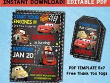 71 Report Cars Birthday Invitation Template Free Download in Photoshop by Cars Birthday Invitation Template Free Download