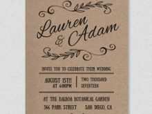 71 Report Rustic Wedding Invitation Template Download with Rustic Wedding Invitation Template