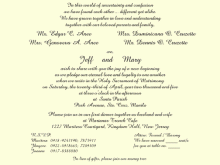 71 Standard Wedding Invitation Template With Entourage Layouts for Wedding Invitation Template With Entourage