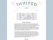 71 The Best Party Invitation Email Template With Stunning Design with Party Invitation Email Template