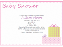 72 Creating Example Of Baby Shower Invitation Card Formating for Example Of Baby Shower Invitation Card