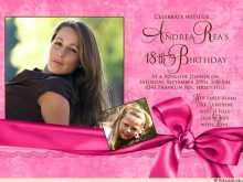 72 Free Example Of Invitation Card For 18 Birthday For Free by Example Of Invitation Card For 18 Birthday
