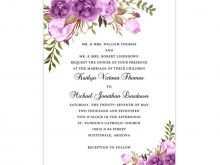72 Free Printable Wedding Invitation Templates Lilac Templates by Wedding Invitation Templates Lilac