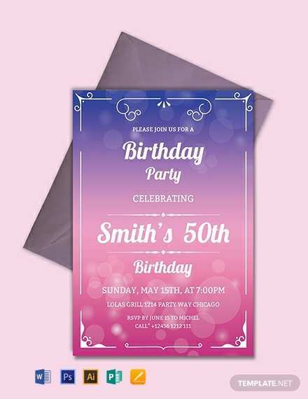 72 How To Create Editable Party Invitation Template Now by Editable Party Invitation Template