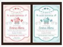73 Adding Baby Shower Invitation Template Vector Photo for Baby Shower Invitation Template Vector