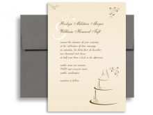 5X7 Blank Invitation Template Free