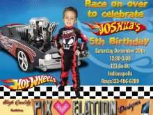 73 Blank Hot Wheels Birthday Invitation Template Free for Ms Word with Hot Wheels Birthday Invitation Template Free