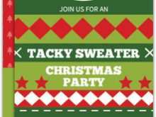 73 Blank Ugly Sweater Holiday Party Invitation Template Download with Ugly Sweater Holiday Party Invitation Template