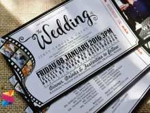 73 Creating Movie Ticket Wedding Invitation Template Formating with Movie Ticket Wedding Invitation Template