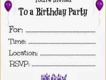 73 Customize Make Your Own Birthday Invitation Template Download by Make Your Own Birthday Invitation Template