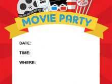 73 Free Printable Movie Night Party Invitation Template Free Photo for Movie Night Party Invitation Template Free