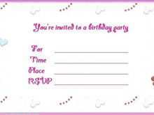 73 Online Birthday Party Invitation Template Online in Word with Birthday Party Invitation Template Online