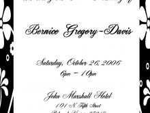 74 Blank Formal Party Invitation Template in Photoshop with Formal Party Invitation Template