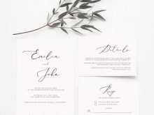 74 Creating Wedding Invitation Template Rsvp for Ms Word with Wedding Invitation Template Rsvp