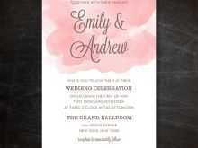 74 Customize Our Free Blush Pink Wedding Invitation Template Templates by Blush Pink Wedding Invitation Template