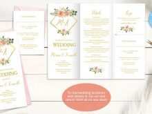 74 Customize Z Fold Wedding Invitation Template Maker by Z Fold Wedding Invitation Template