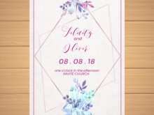 74 Free Printable Simple And Elegant Wedding Invitation Template For Free with Simple And Elegant Wedding Invitation Template