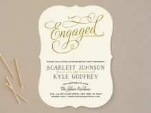 74 Online Engagement Party Invitation Template Templates with Engagement Party Invitation Template