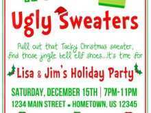 74 Report Ugly Sweater Party Invitation Template Free Word Templates with Ugly Sweater Party Invitation Template Free Word