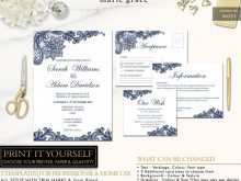 74 Report Wedding Invitation Layout Navy Blue in Word with Wedding Invitation Layout Navy Blue