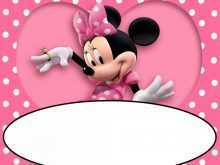 74 Visiting Birthday Invitation Template Minnie Mouse for Ms Word with Birthday Invitation Template Minnie Mouse