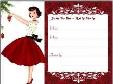 75 Blank Kitty Party Invitation Template For Free for Kitty Party Invitation Template