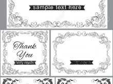 Invitation Card Border Samples