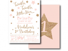 75 Customize Twinkle Twinkle Little Star Birthday Invitation Template Free for Ms Word by Twinkle Twinkle Little Star Birthday Invitation Template Free