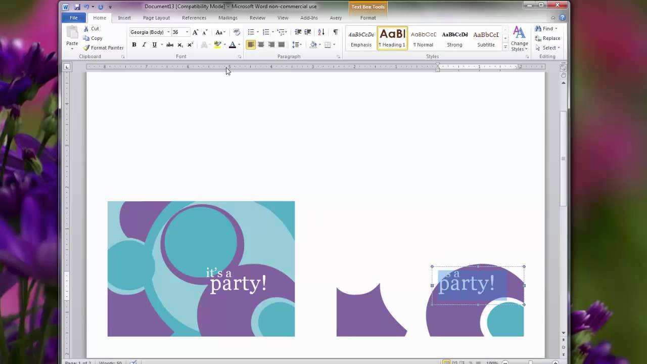 75 How To Create Blank Birthday Invitation Templates For Microsoft Word Now with Blank Birthday Invitation Templates For Microsoft Word