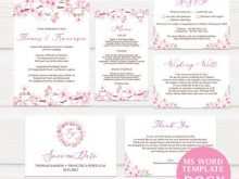 75 Online Cherry Blossom Wedding Invitation Template in Photoshop with Cherry Blossom Wedding Invitation Template