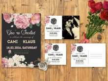 75 The Best Peony Wedding Invitation Template For Free with Peony Wedding Invitation Template