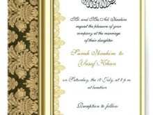76 Adding Wedding Invitation Template Muslim in Word for Wedding Invitation Template Muslim