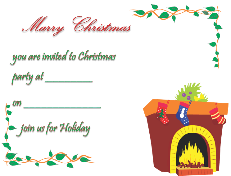 76 Customize Microsoft Word Holiday Party Invitation Template For Free For Microsoft Word Holiday Party Invitation Template Cards Design Templates