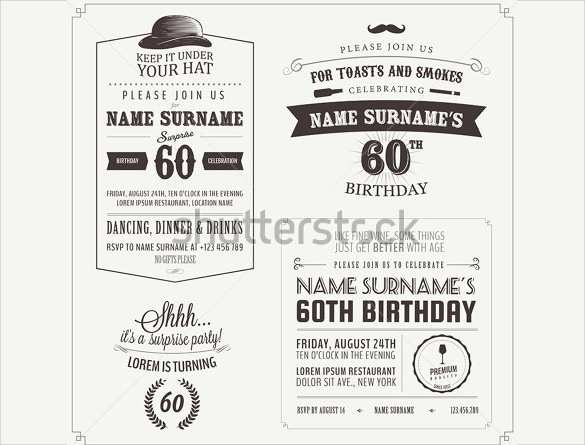 76 Format Surprise Birthday Invitation Template For Free for Surprise Birthday Invitation Template