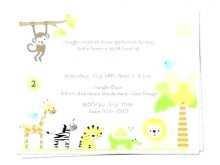 76 Format Zoo Party Invitation Template Free in Word for Zoo Party Invitation Template Free