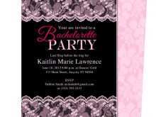 76 Free Printable Bachelorette Party Invitation Template for Ms Word by Bachelorette Party Invitation Template