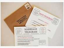76 Free Printable Telegram Wedding Invitation Template Now by Telegram Wedding Invitation Template
