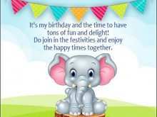 76 Printable Example Invitation Card Happy Birthday in Word for Example Invitation Card Happy Birthday