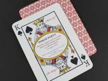 76 The Best Poker Party Invitation Template Free Templates with Poker Party Invitation Template Free
