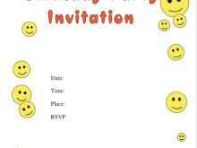 77 Blank Party Invitation Template With Photo Maker with Party Invitation Template With Photo