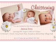 77 Create Example Of Invitation Card For Christening Photo with Example Of Invitation Card For Christening
