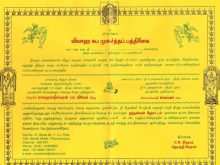 77 Create Tamil Brahmin Wedding Invitation Template Layouts for Tamil Brahmin Wedding Invitation Template